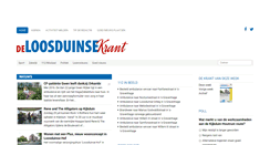 Desktop Screenshot of loosduinsekrant.nl